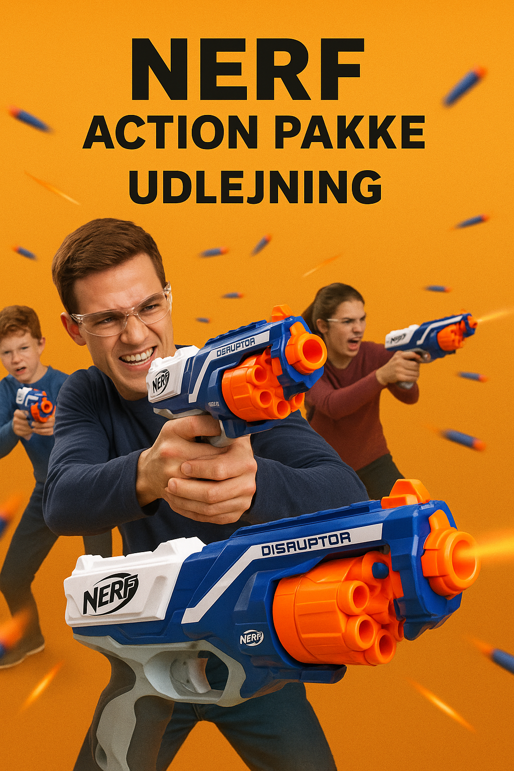 Nerf Action Pakke Udlejning