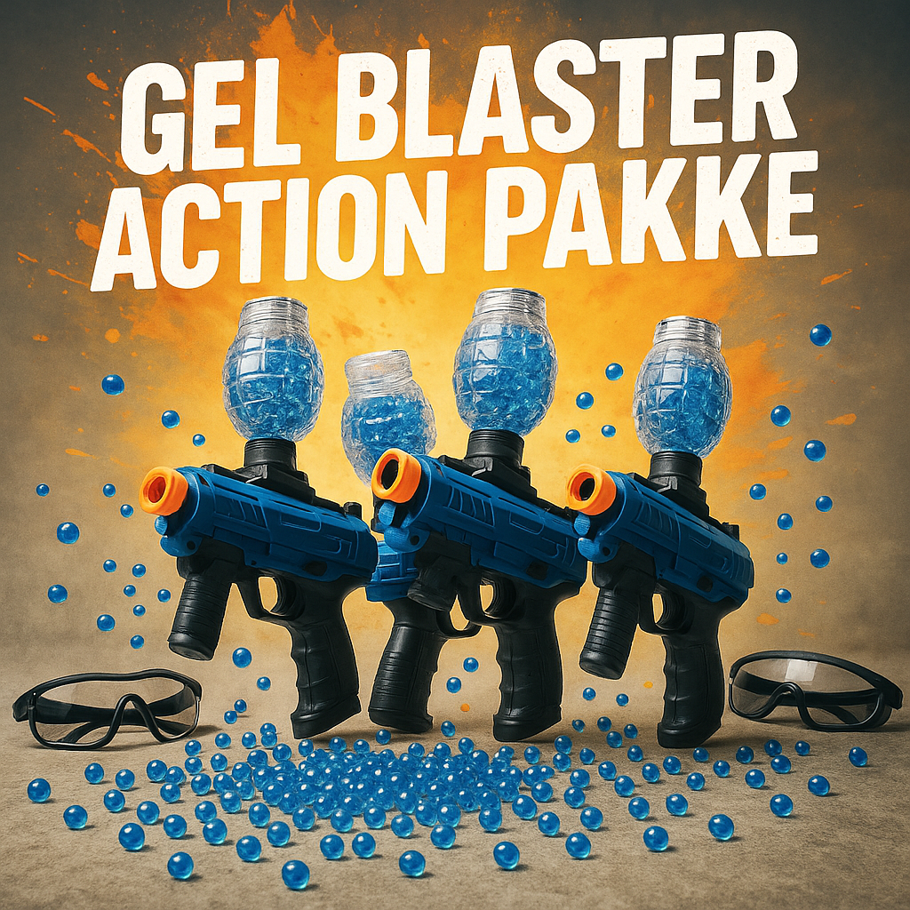 Gel Blaster Action Pakke Udlejning