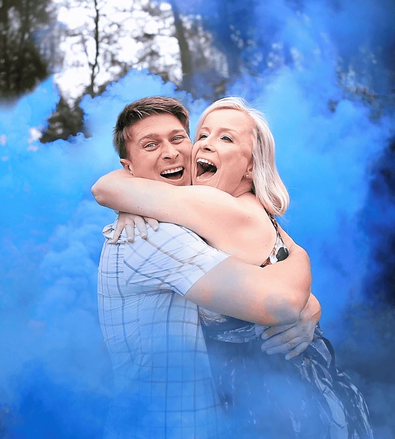 Røg til Gender Reveal