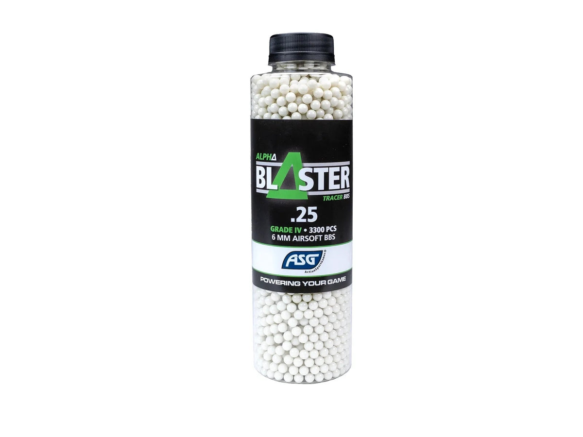Alpha Grøn Tracer Kugler, 0.25G, 3300styk