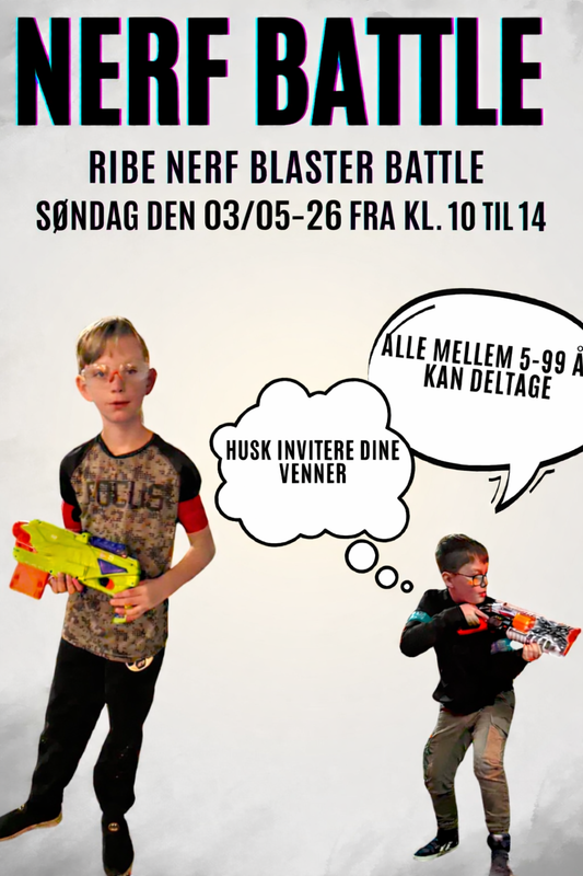 Action Factory's Nerf Kampe - Åben Spil ( 03/05-2026 )