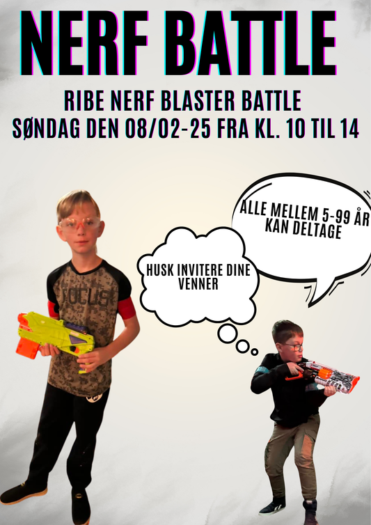 Action Factory's Nerf Kampe - Åben Spil ( 08-02-2025 )